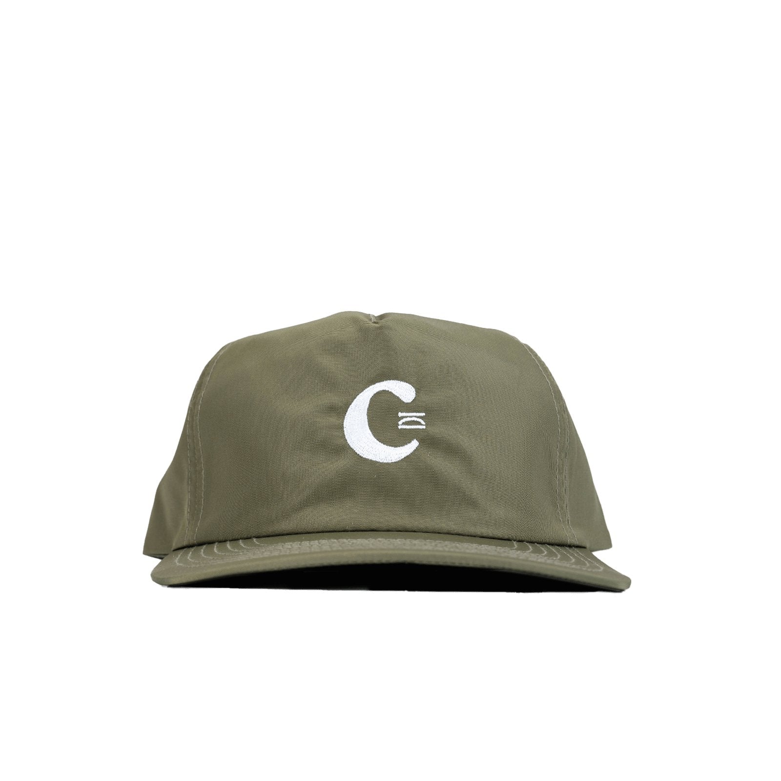 front of hat