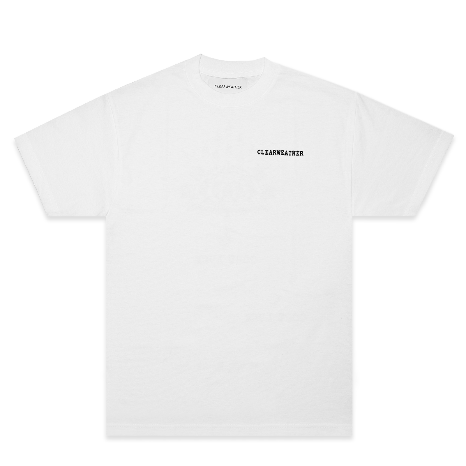 GOOD LUCK TEE in WHITE