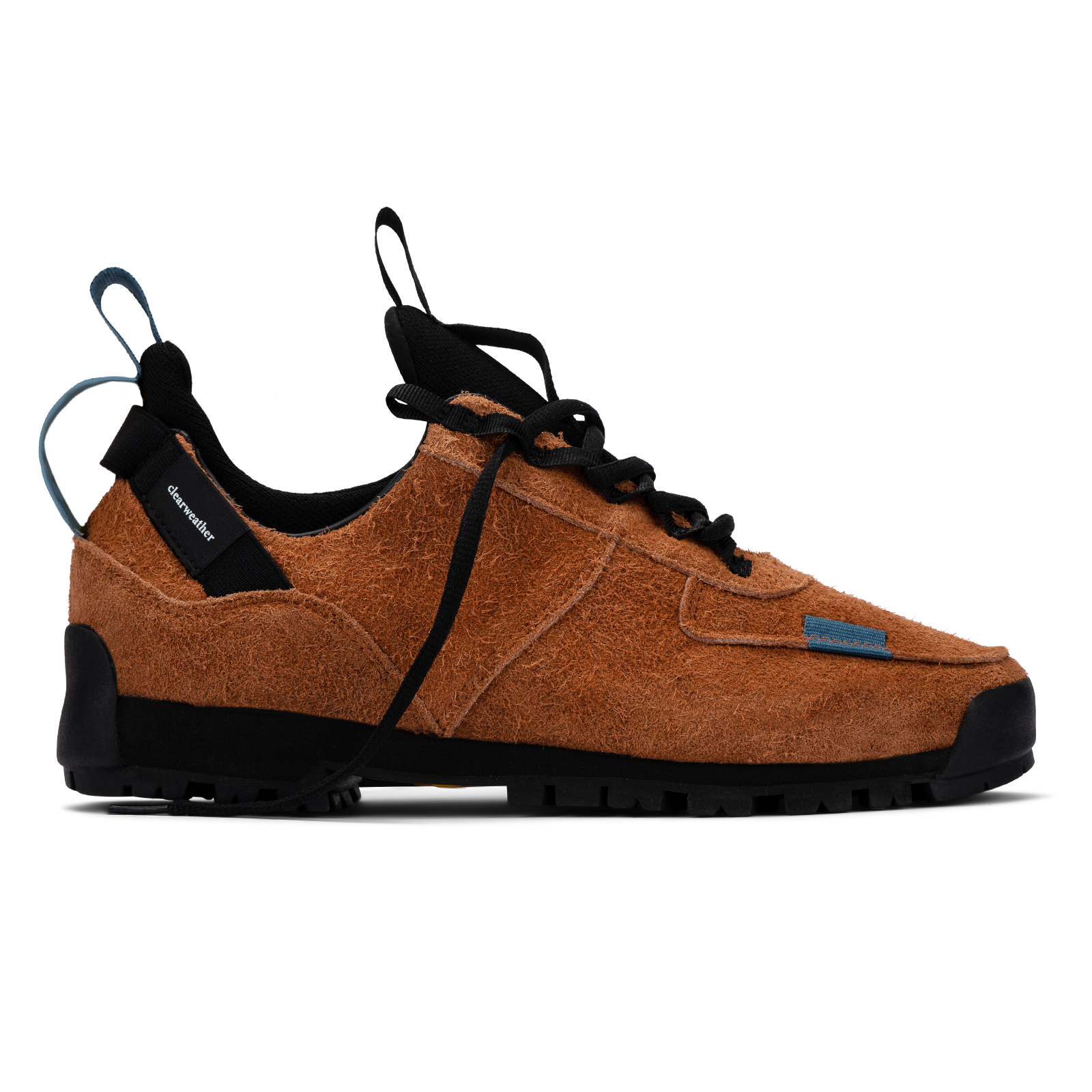 Approach / Auburn color features tabaco colored hairy suede upper, gross grain webbing for laces. helastic heel detail, stretch mesh internal bootie, vintrage vibram hiking outsole and eva midsole. 